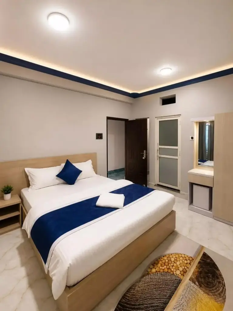 Queen Bed Room at The Skyline Hotel in Dharan