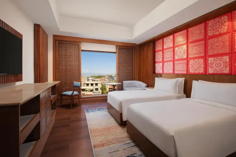Chambre élégante dans une configuration double au The Soaltee Kathmandu