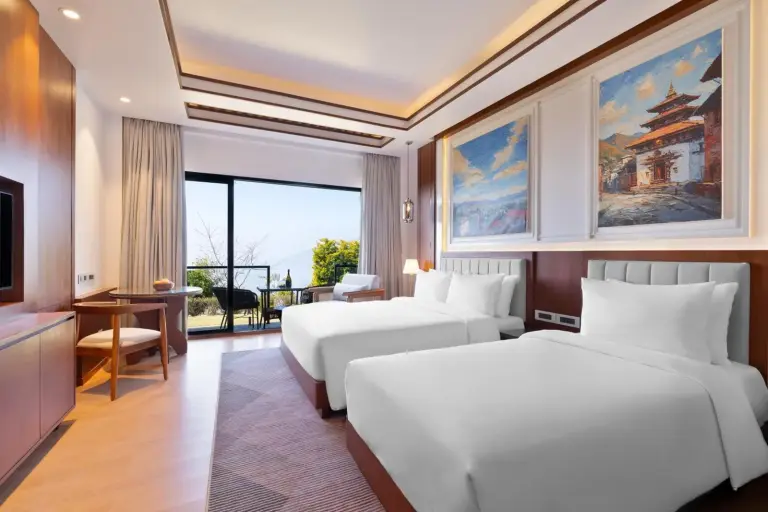 Elegant suite at The Soaltee Resort, Shivapuri National Park, Kathmandu
