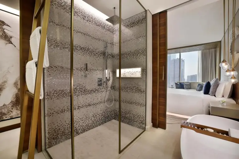Shower area in The St. Regis Downtown Dubai