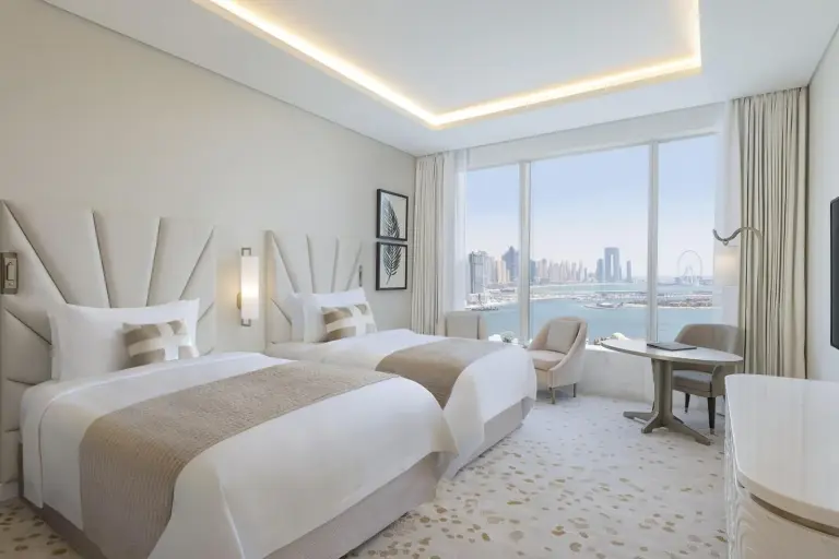 Habitación twin con vista al mar The St. Regis Dubai, The Palm