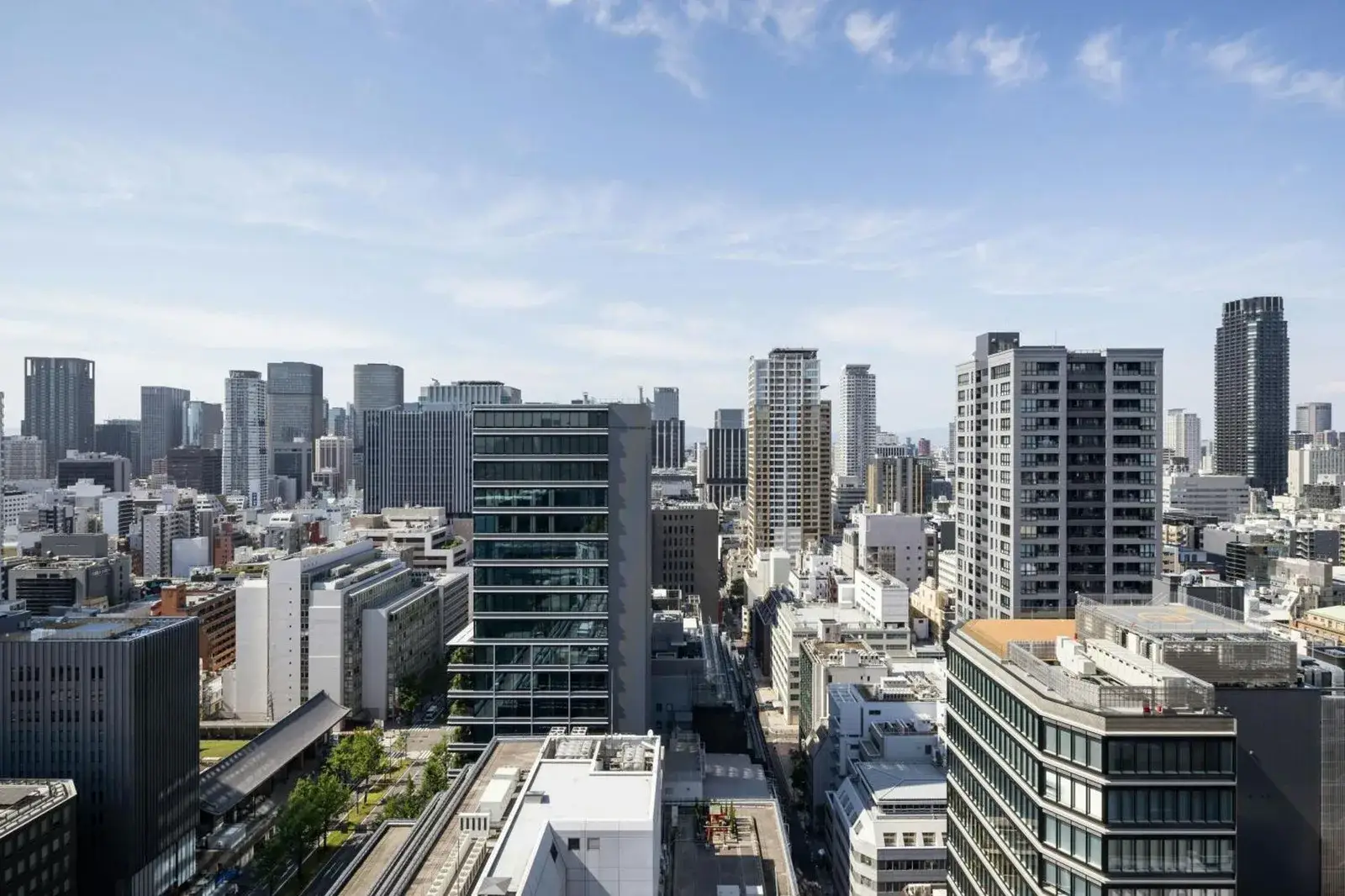 St. Regis Osaka city skyline view