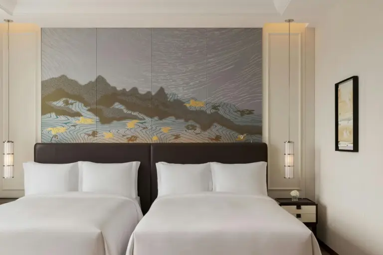 St. Regis Osaka room headboard design