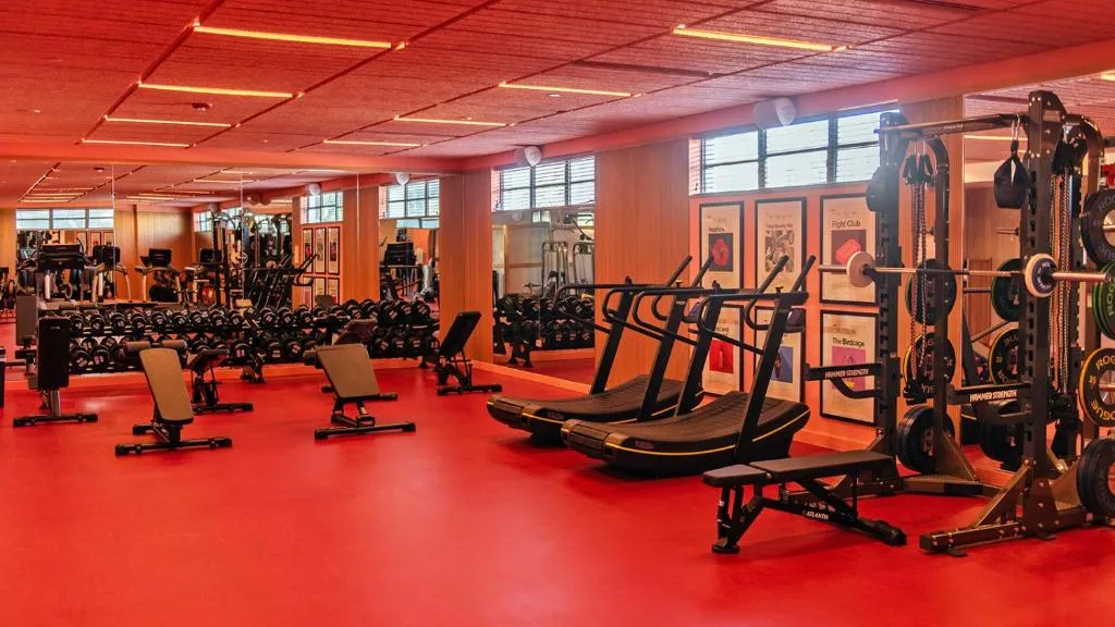 Centro de fitness en The Standard Spa Miami Beach