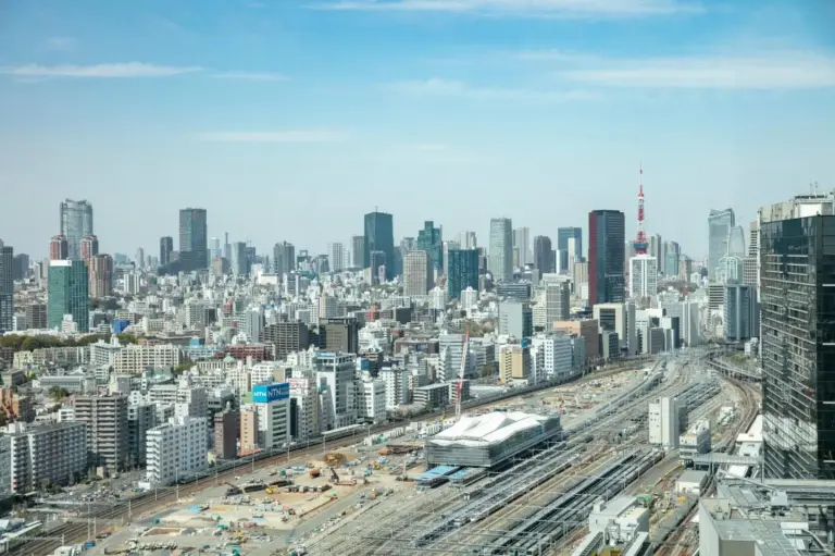 Vue de la skyline de Tokyo depuis The Strings by InterContinental, Tokyo