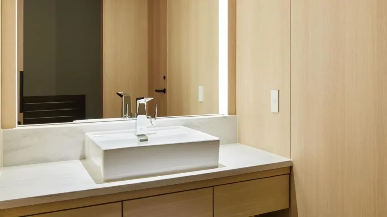 Bathroom vanity in a room at THE THOUSAND KYOTO hotel