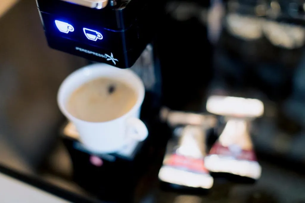 Coffee machine in a room at THE THOUSAND KYOTO hotel