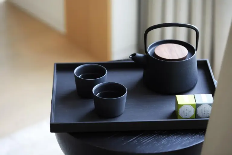 Tea set at The Tokyo EDITION, Toranomon