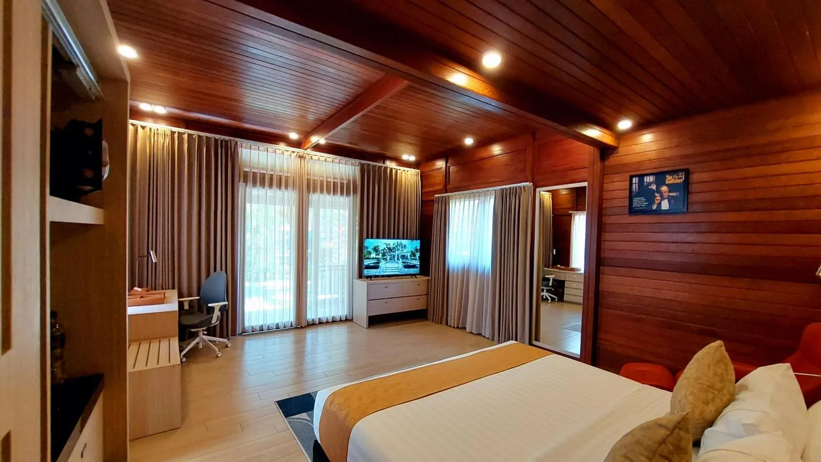 Geräumiges Deluxe-Zimmer im The Valerian Villa Ubud