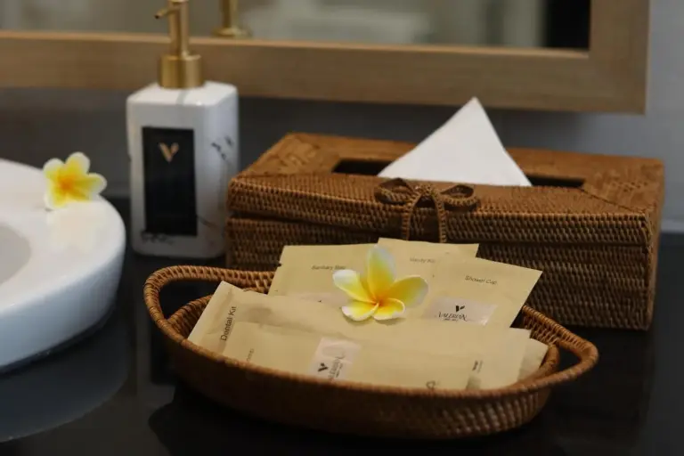 Kostenloses Pflege-Set im The Valerian Villa Ubud