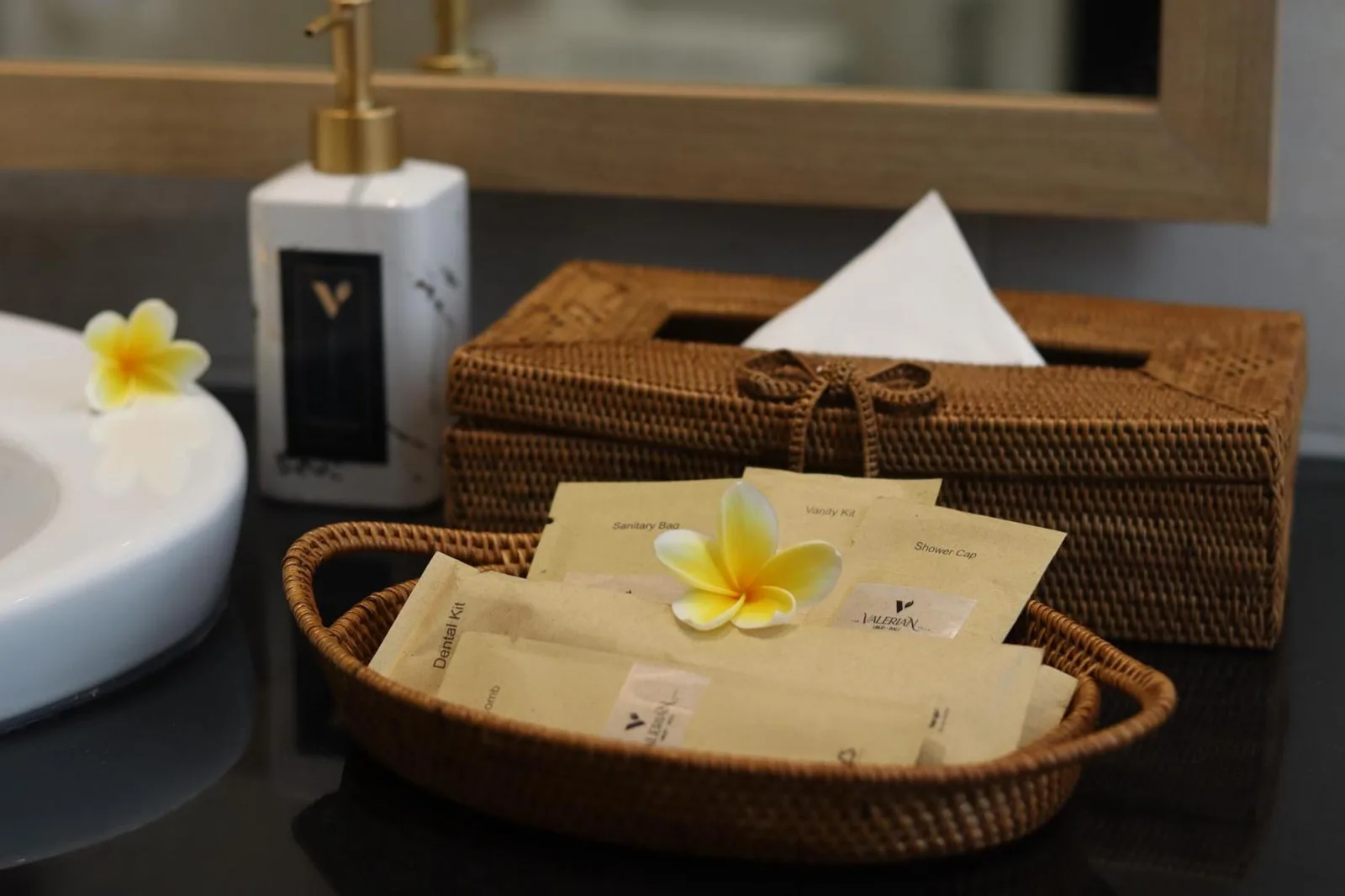 Kostenloses Pflege-Set im The Valerian Villa Ubud