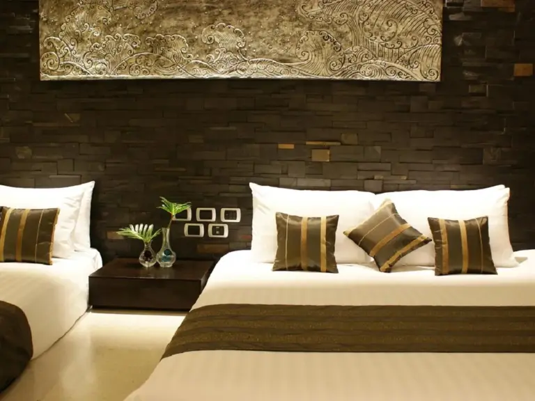 Design élégant de chambre au The Zign Hotel Premium Villa à Pattaya