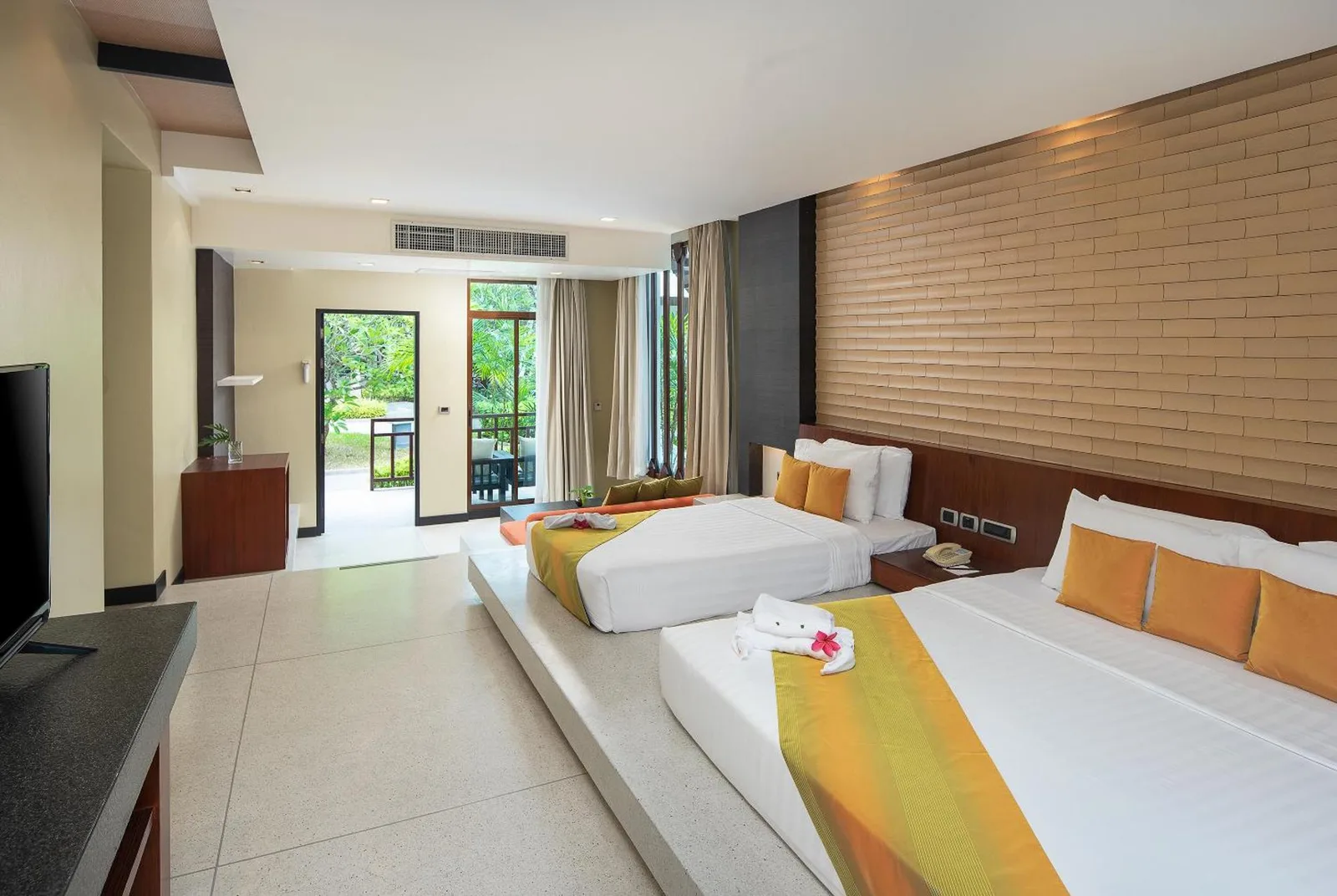Vue de la chambre twin au The Zign Hotel Premium Villa à Pattaya