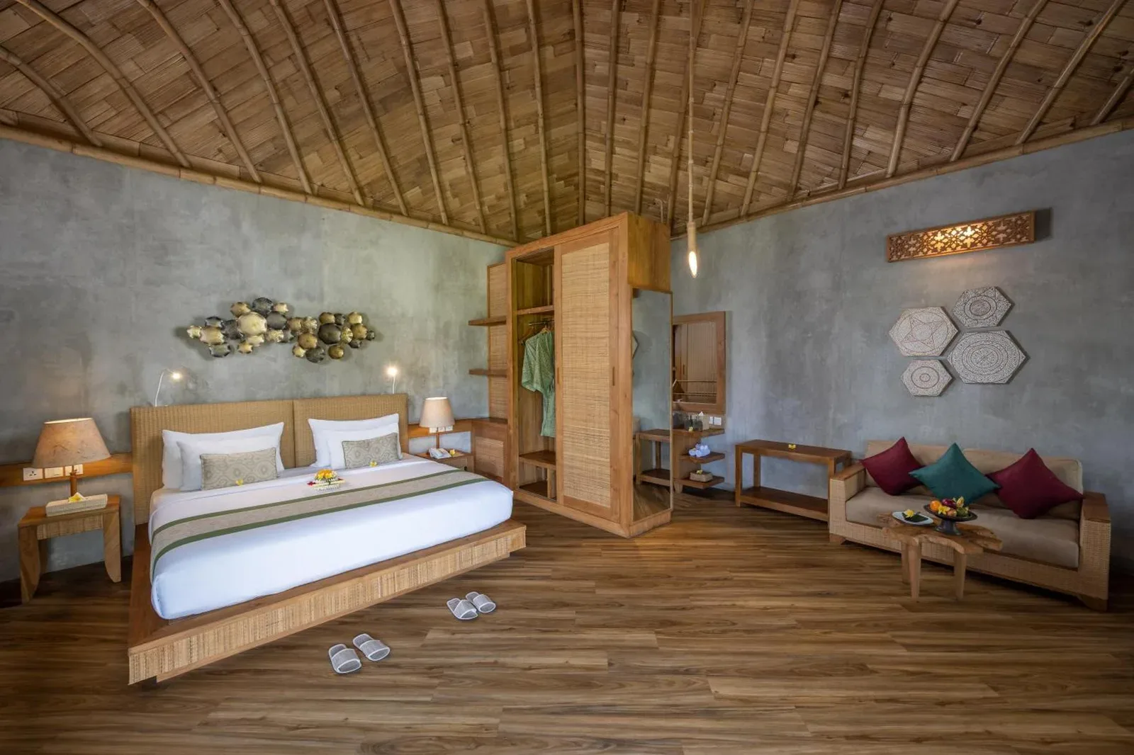 Ein weiteres Deluxe-Zimmer im thewakanda Resort A Pramana Experience in Ubud.