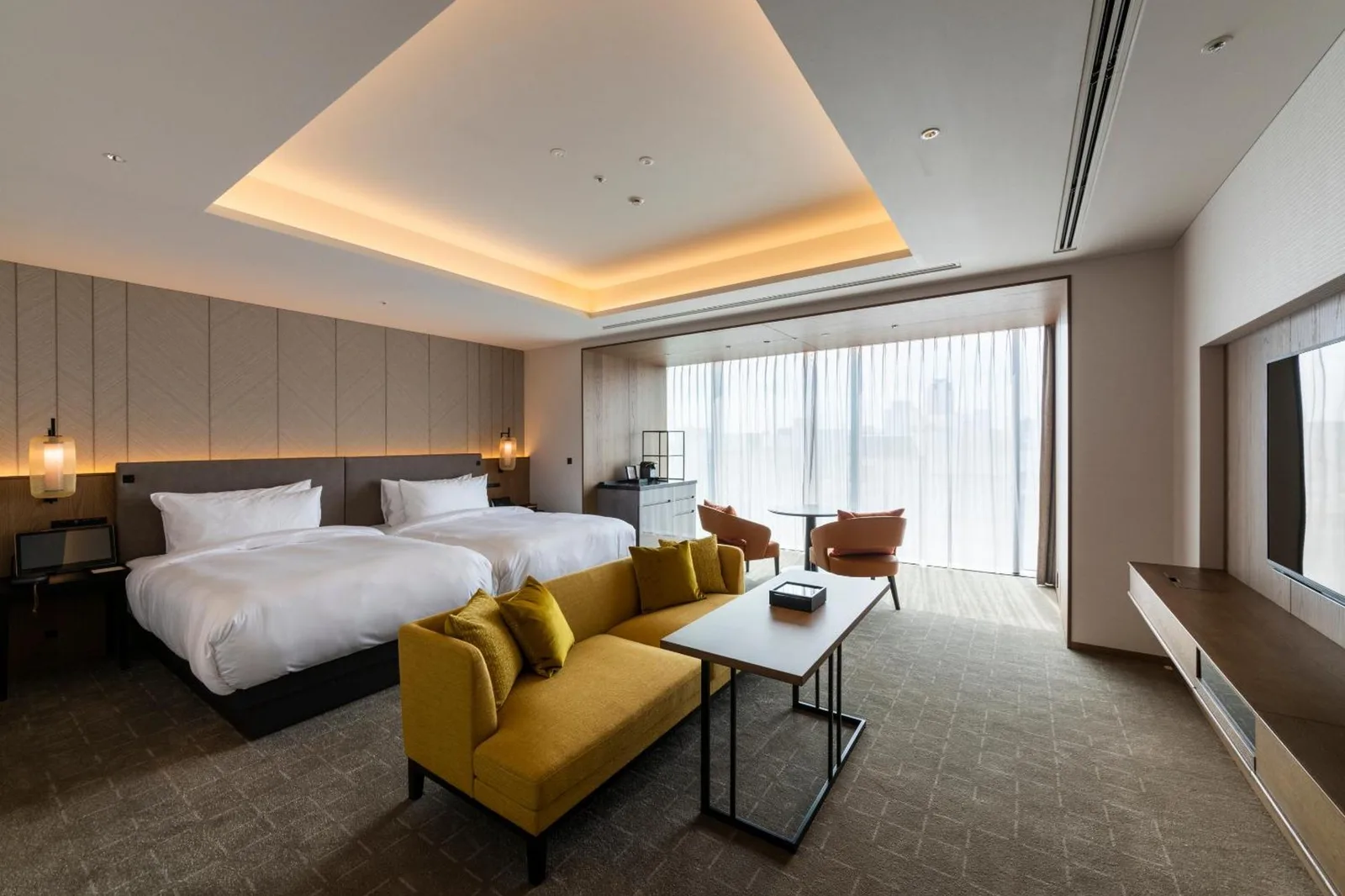 Comfortable double guest room at TIAD, Autograph Collection in Nagoya