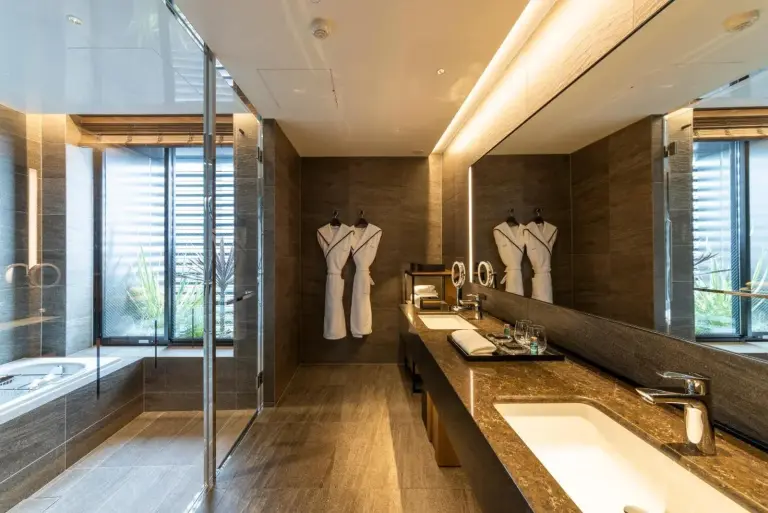 Sophisticated bathroom with spa-like features at TIAD, Autograph Collection in Nagoya