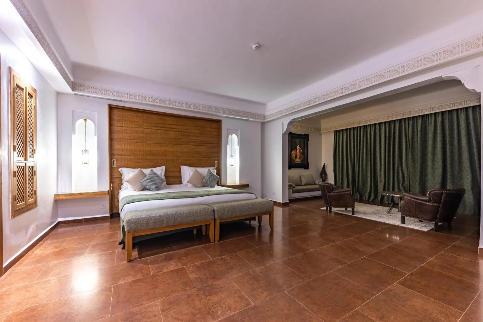 Bedroom at Tikida Golf Palace in Agadir