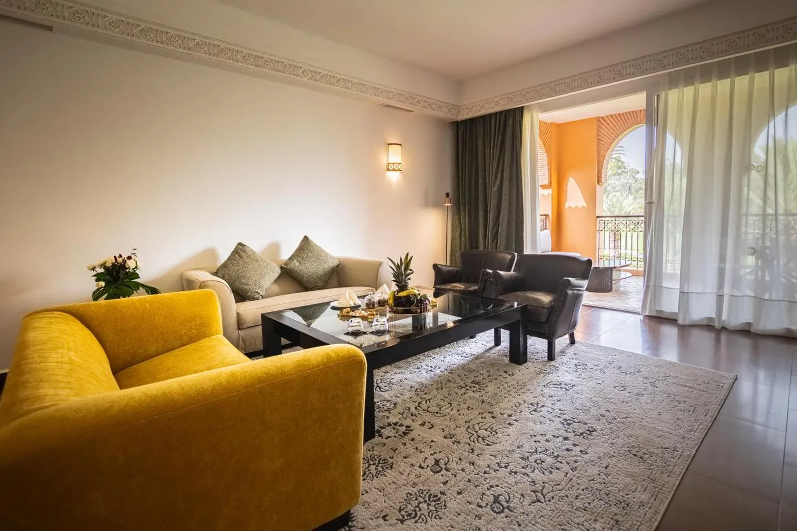 Living Space at Tikida Golf Palace in Agadir