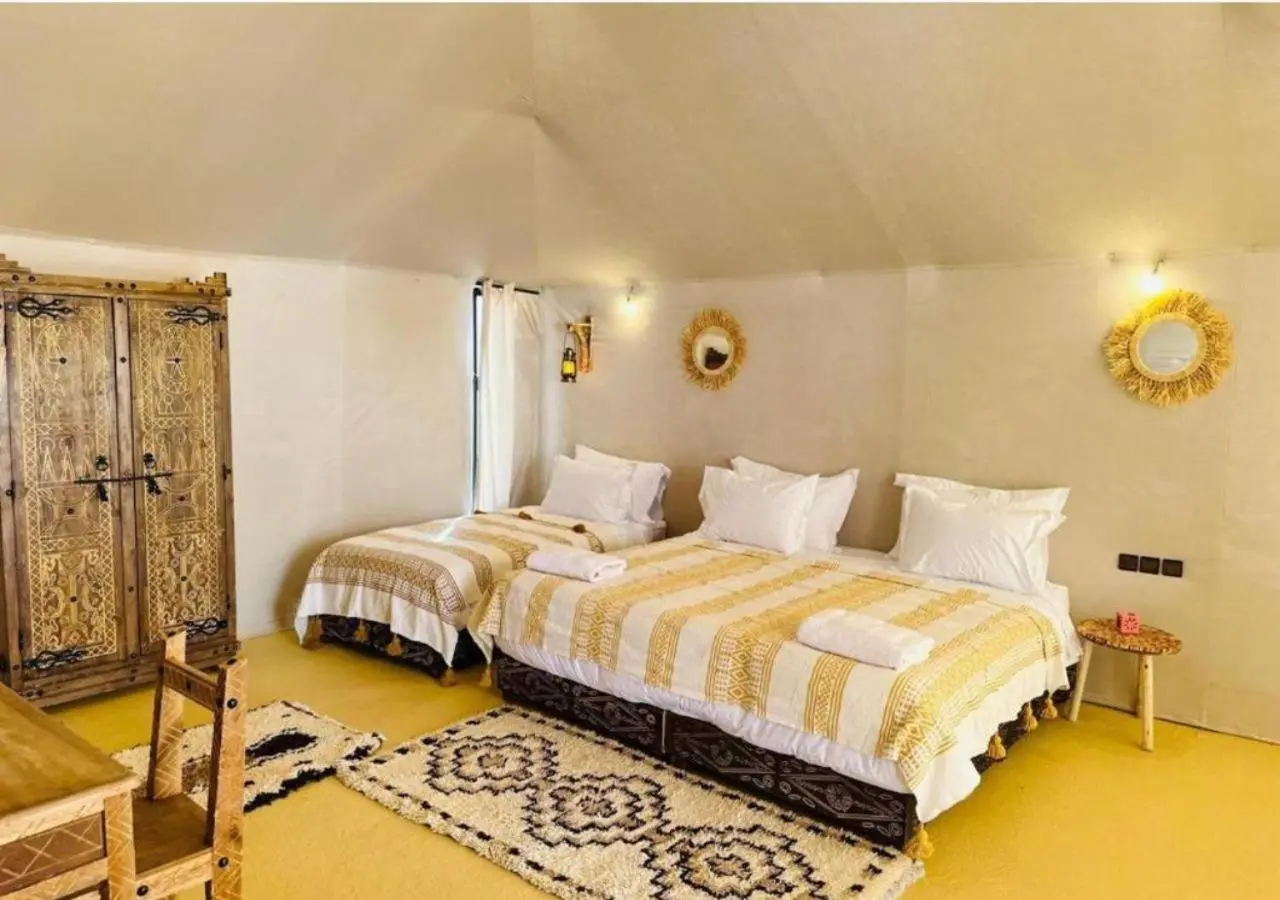 Family suite at Tinariwen Luxury Camp in Merzouga