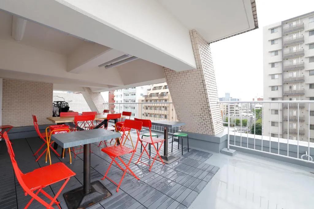 Outdoor Seating at Tokyo Shinjuku RH hotel
