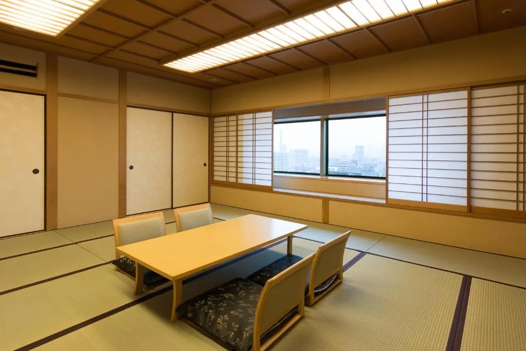 Japanese-style room at Toshi Center Hotel in Tokyo