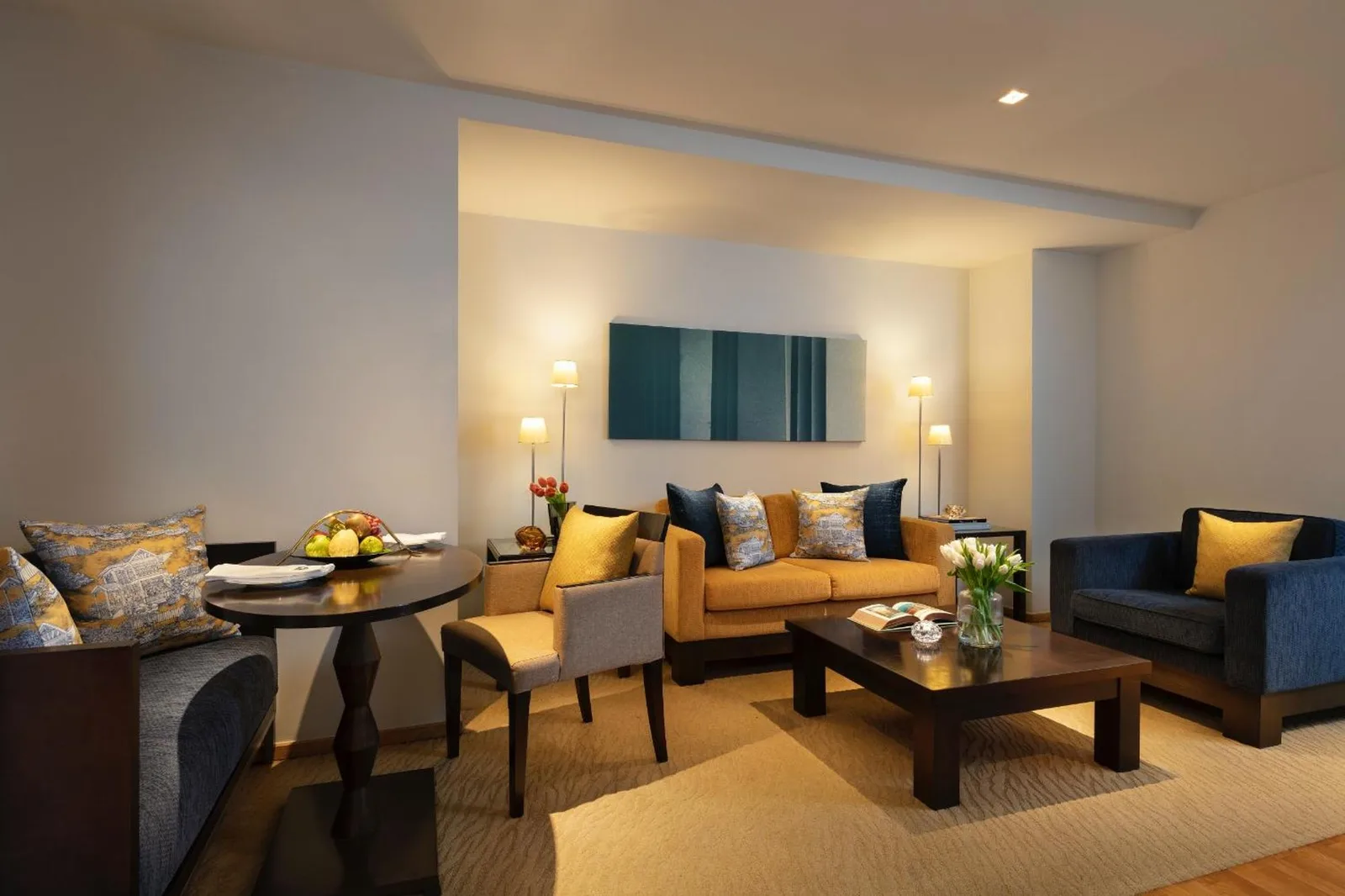Salon confortable dans Tower Club at lebua