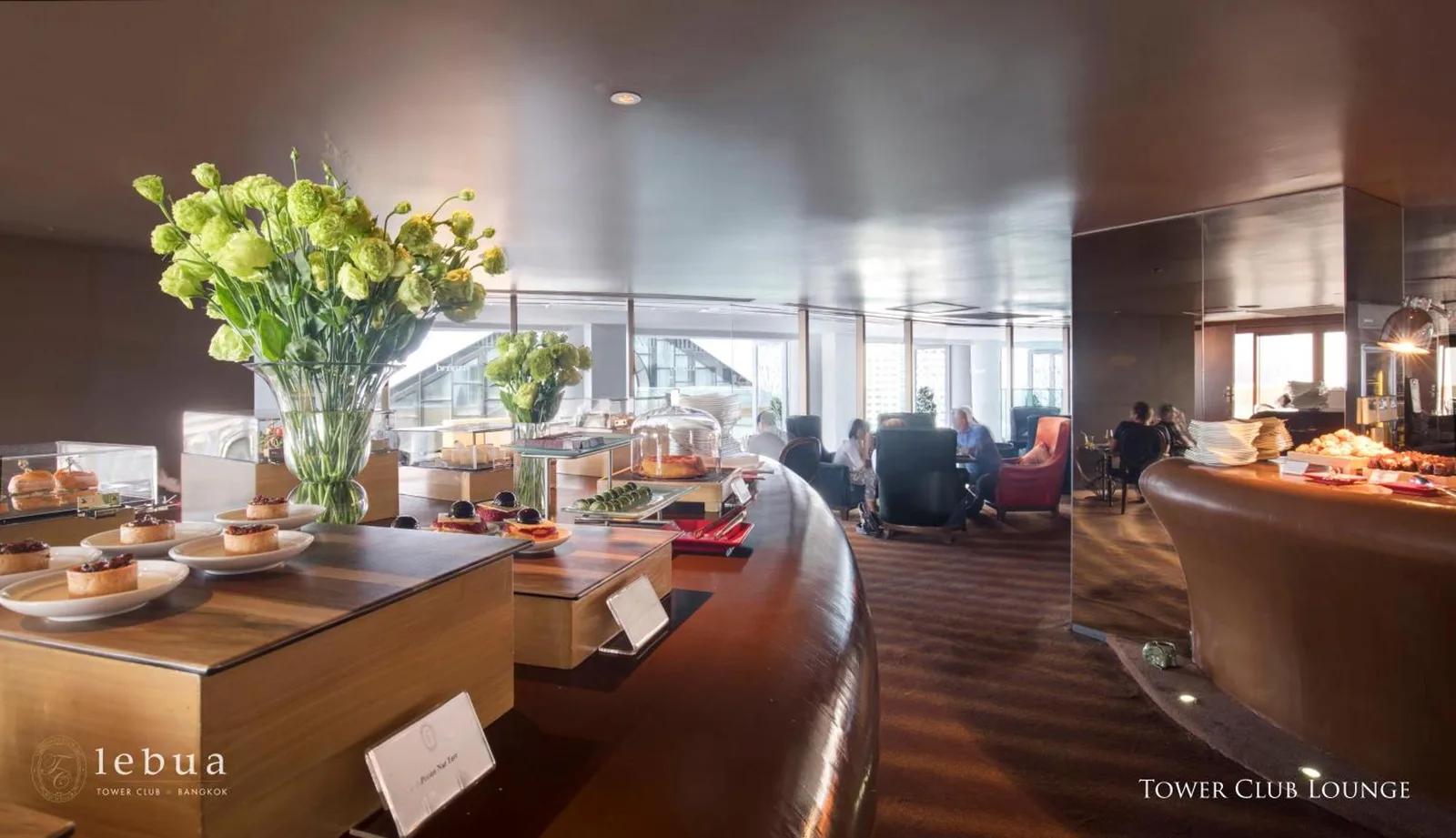 Lounge sophistiqué au Tower Club at lebua