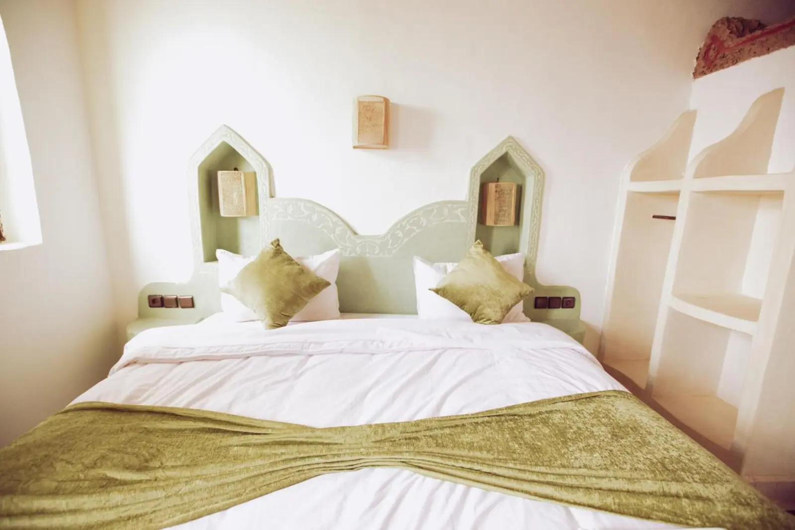 Double bedroom at Traditional Riad Merzouga Dunes