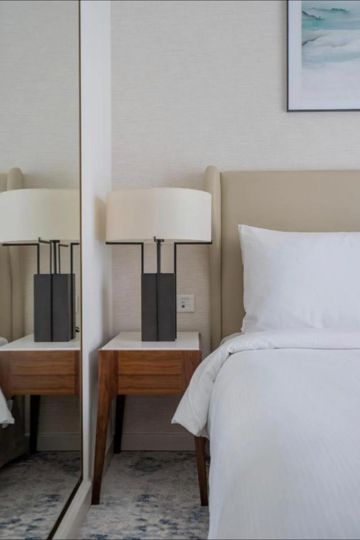 Chambre principale dans le Two Bedrooms Apartment at Address Residences à Khor Fakkan