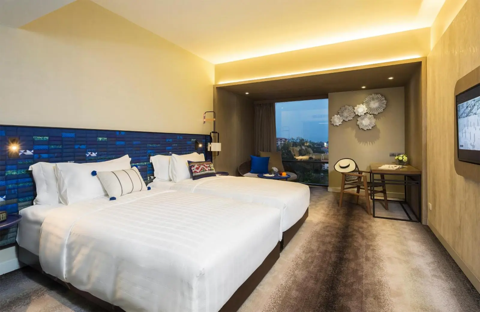 U Nimman Chiang Mai twin room with views