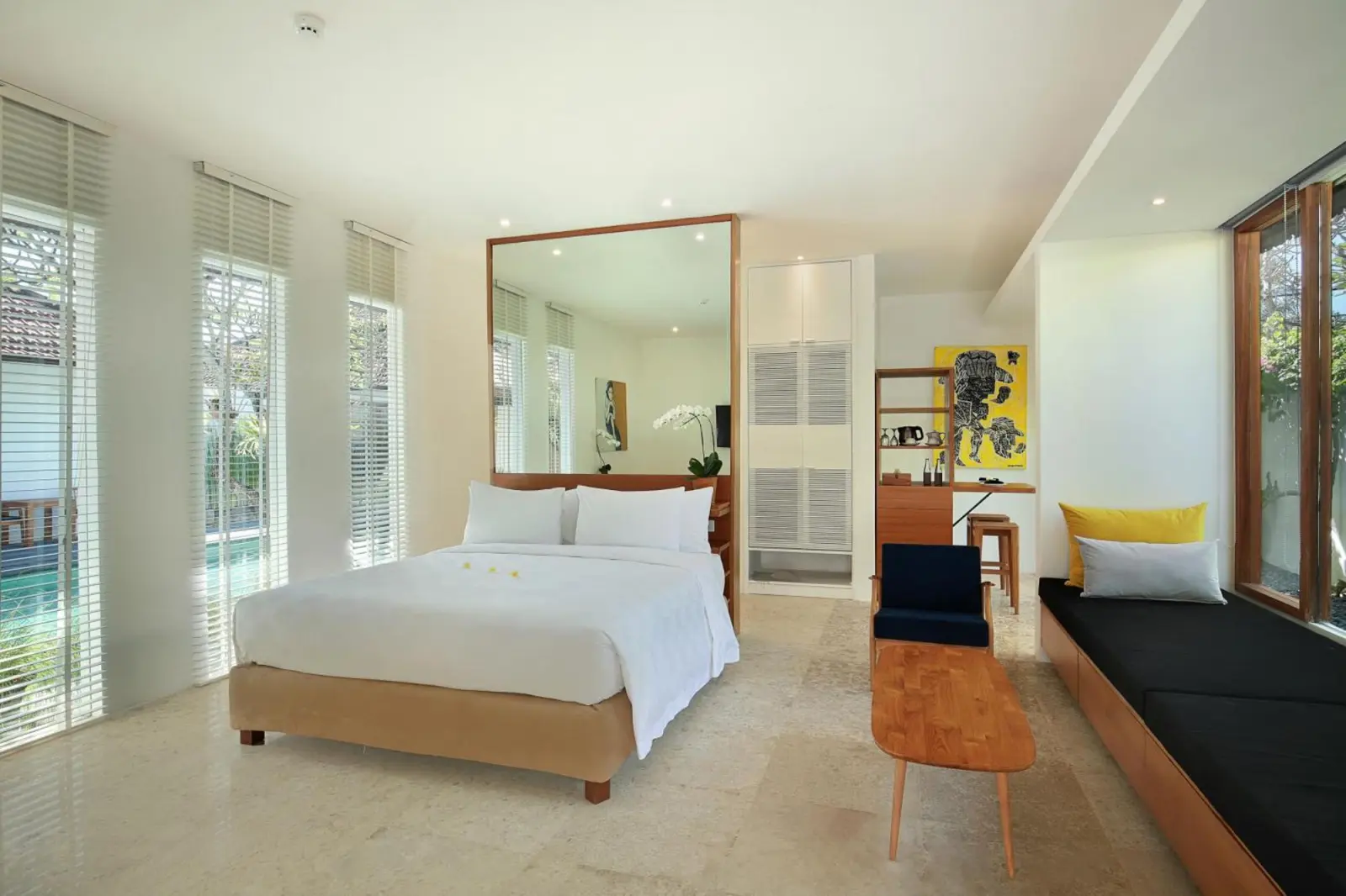 Bedroom interior at Uma Sapna Seminyak
