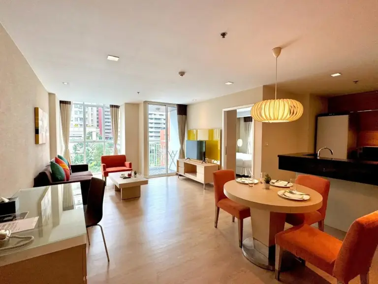 Urbana Langsuan Hotel dining area in suite