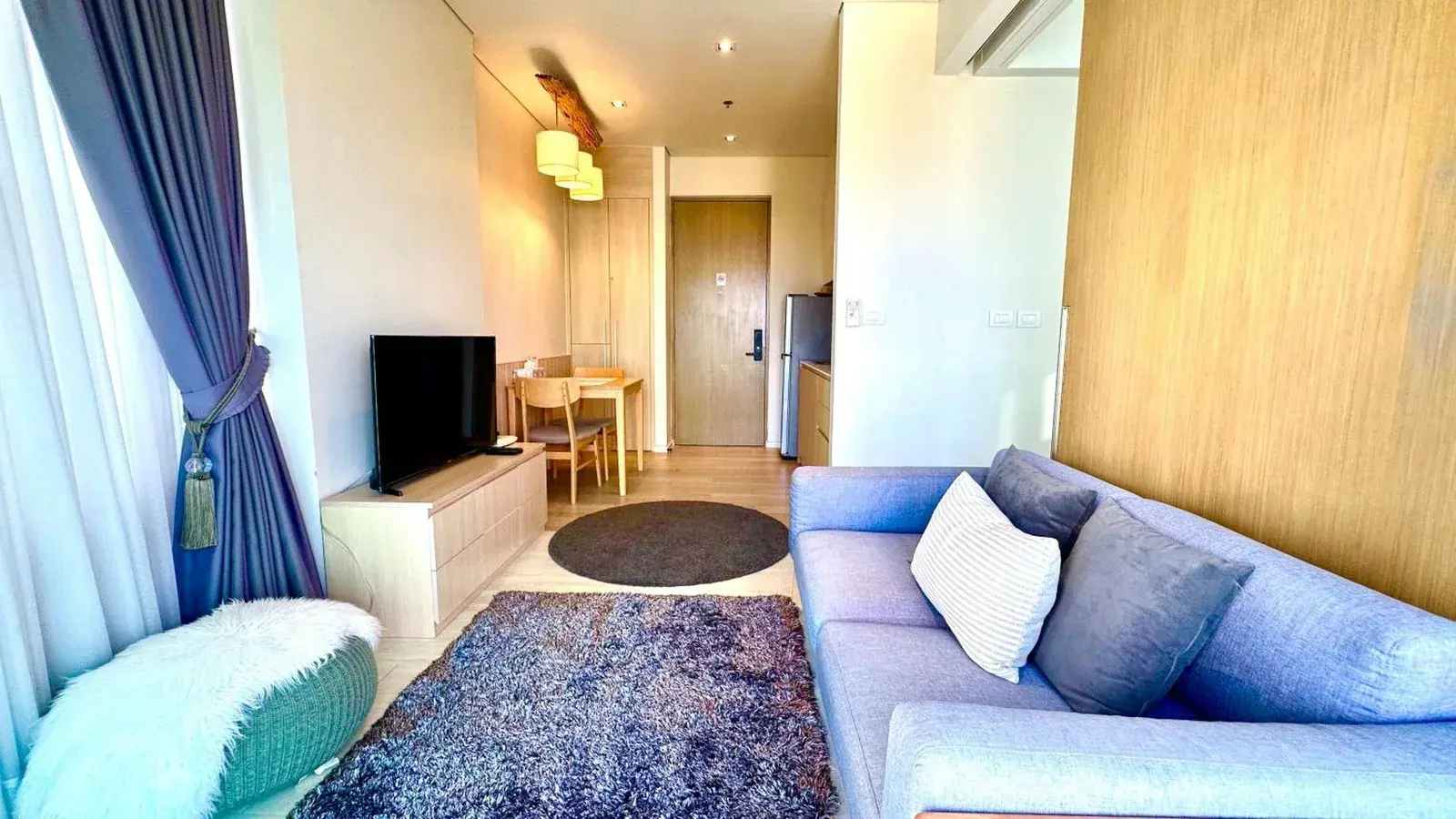 Wohnzimmer im Veranda Residence Pattaya By Sea