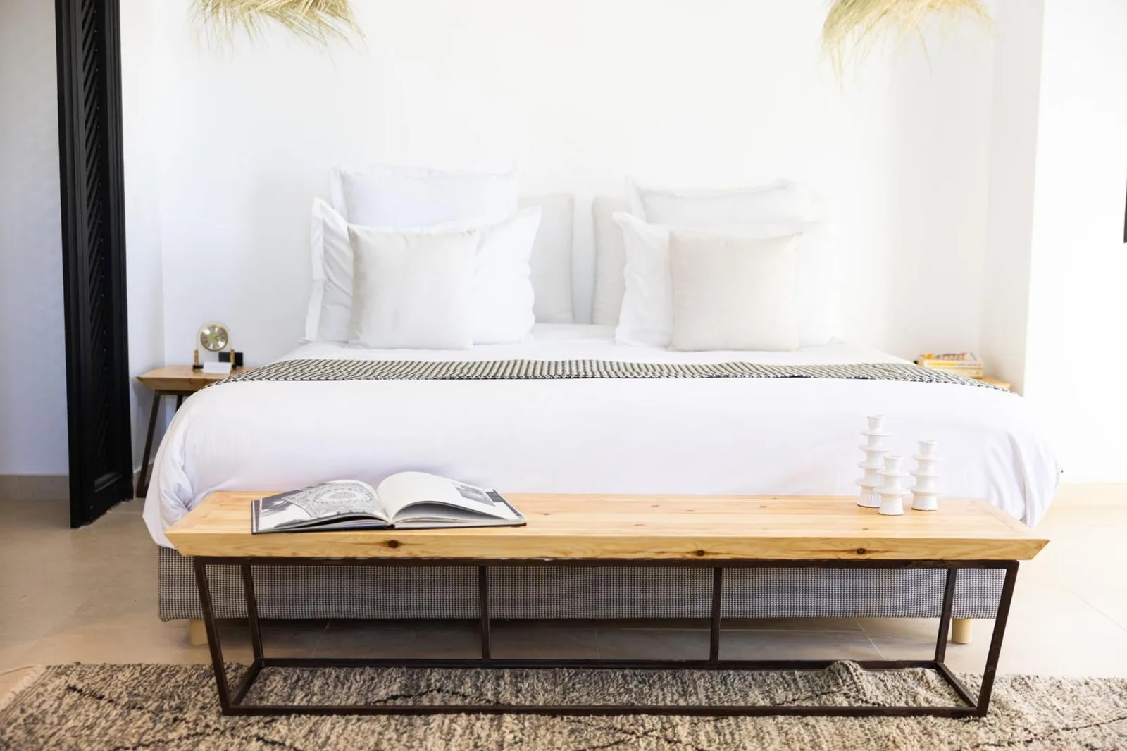 Intérieur de chambre cosy de Villa Al Assala Palmeraie