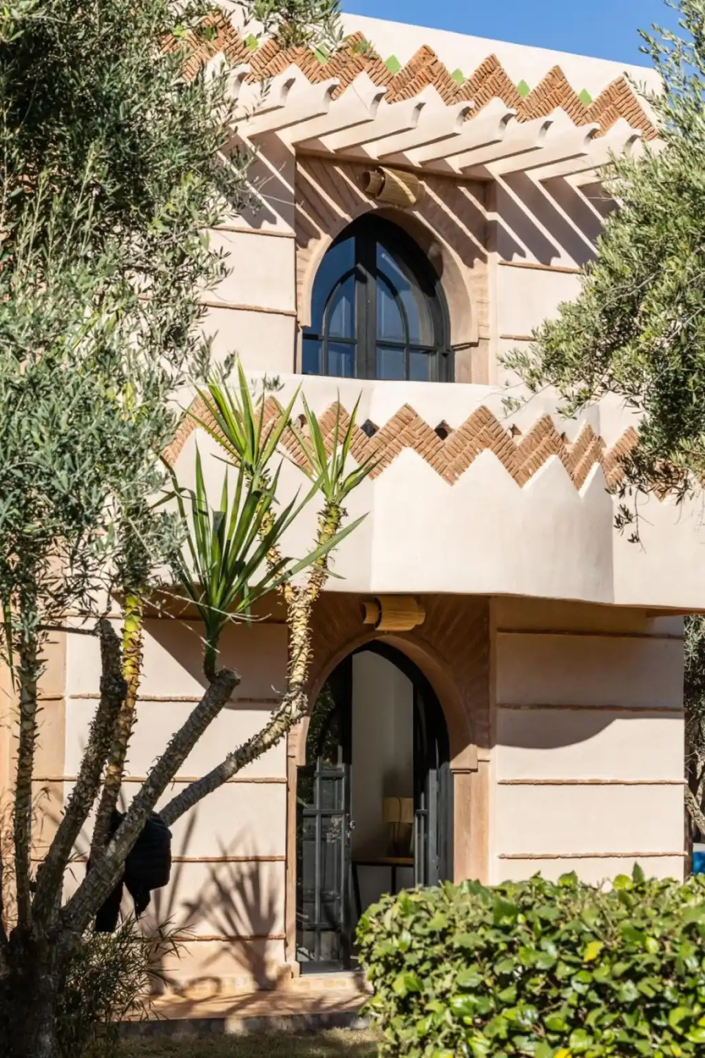 Extérieur de Villa Al Assala Palmeraie avec design traditionnel