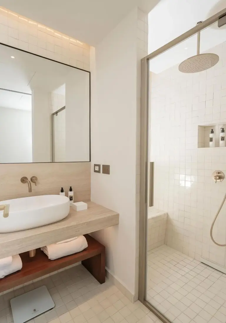 Villa Certosa Boutique Hotel Capri stilvolles Badezimmer