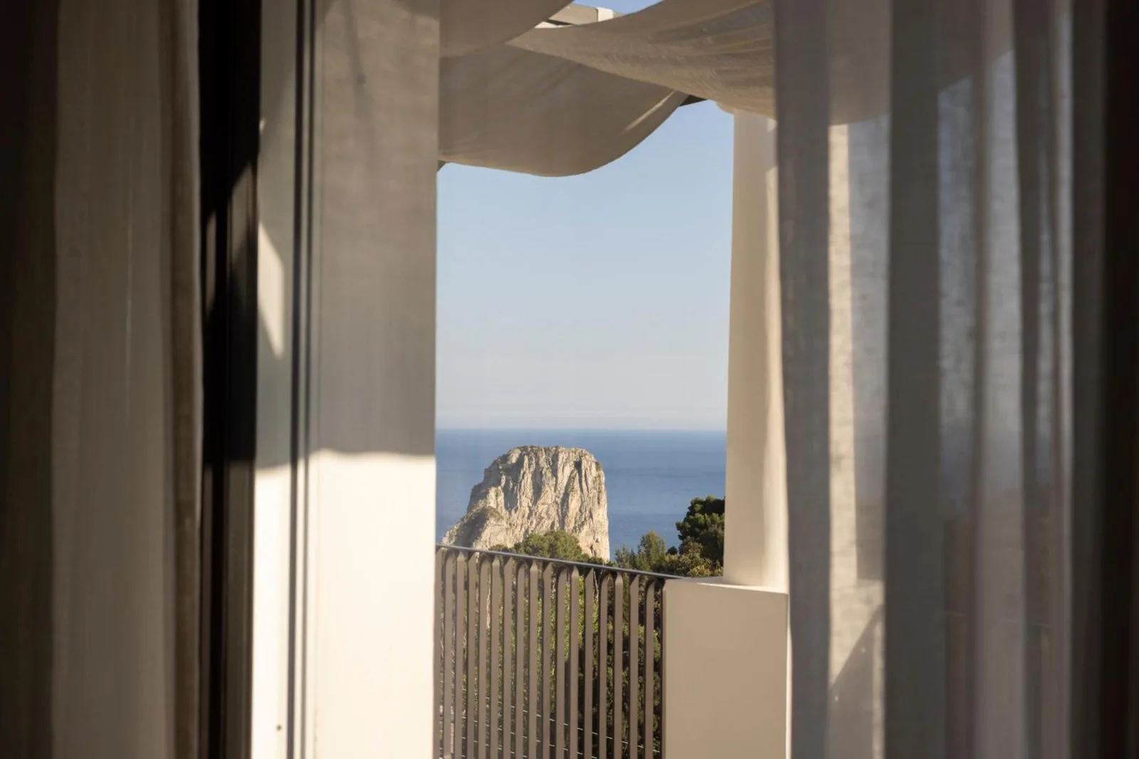 Villa Certosa Boutique Hotel Capri Blick auf die Natur