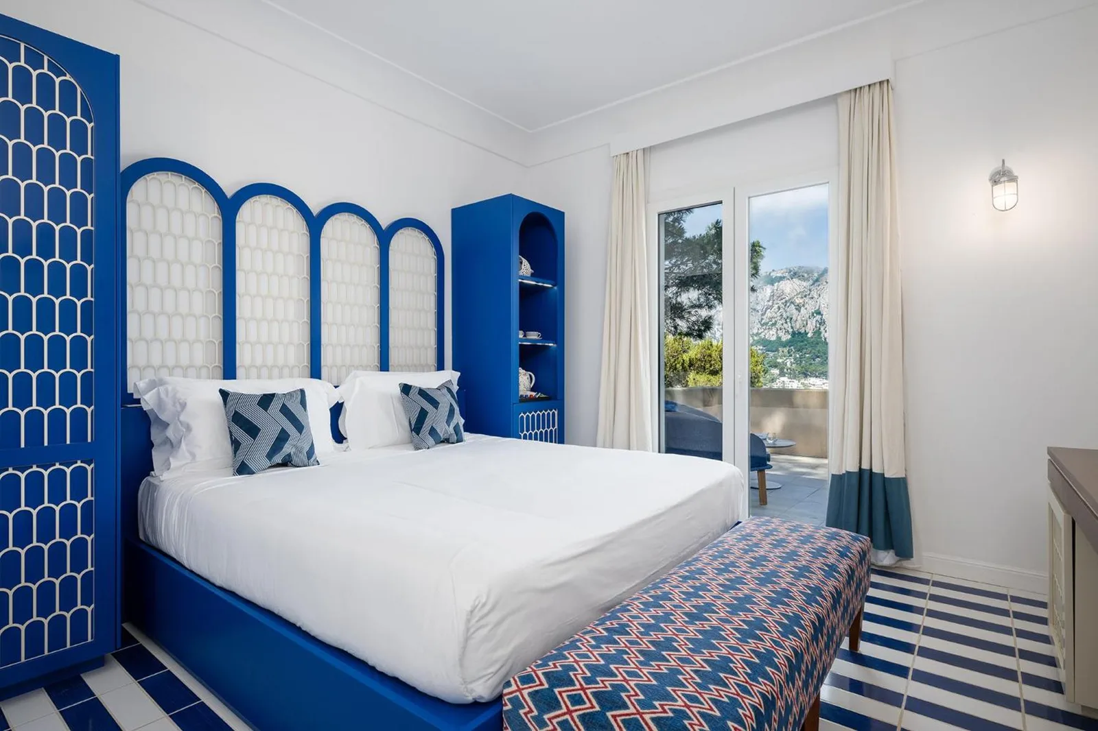Villa Lia Hotel Capri second double room with view