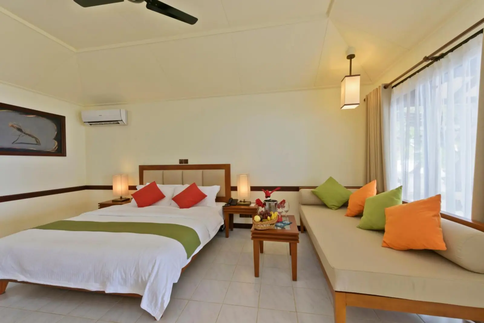 Cozy suite at Villa Nautica Paradise Island Resort in Villingili