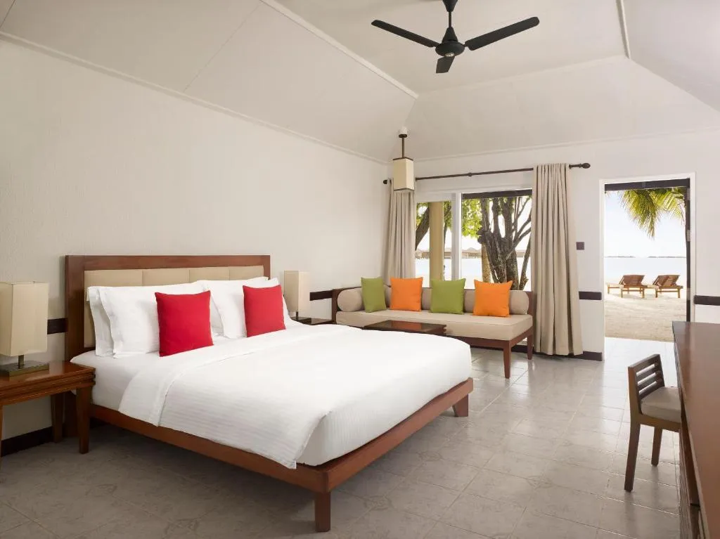 Deluxe room at Villa Nautica Paradise Island Resort in Villingili