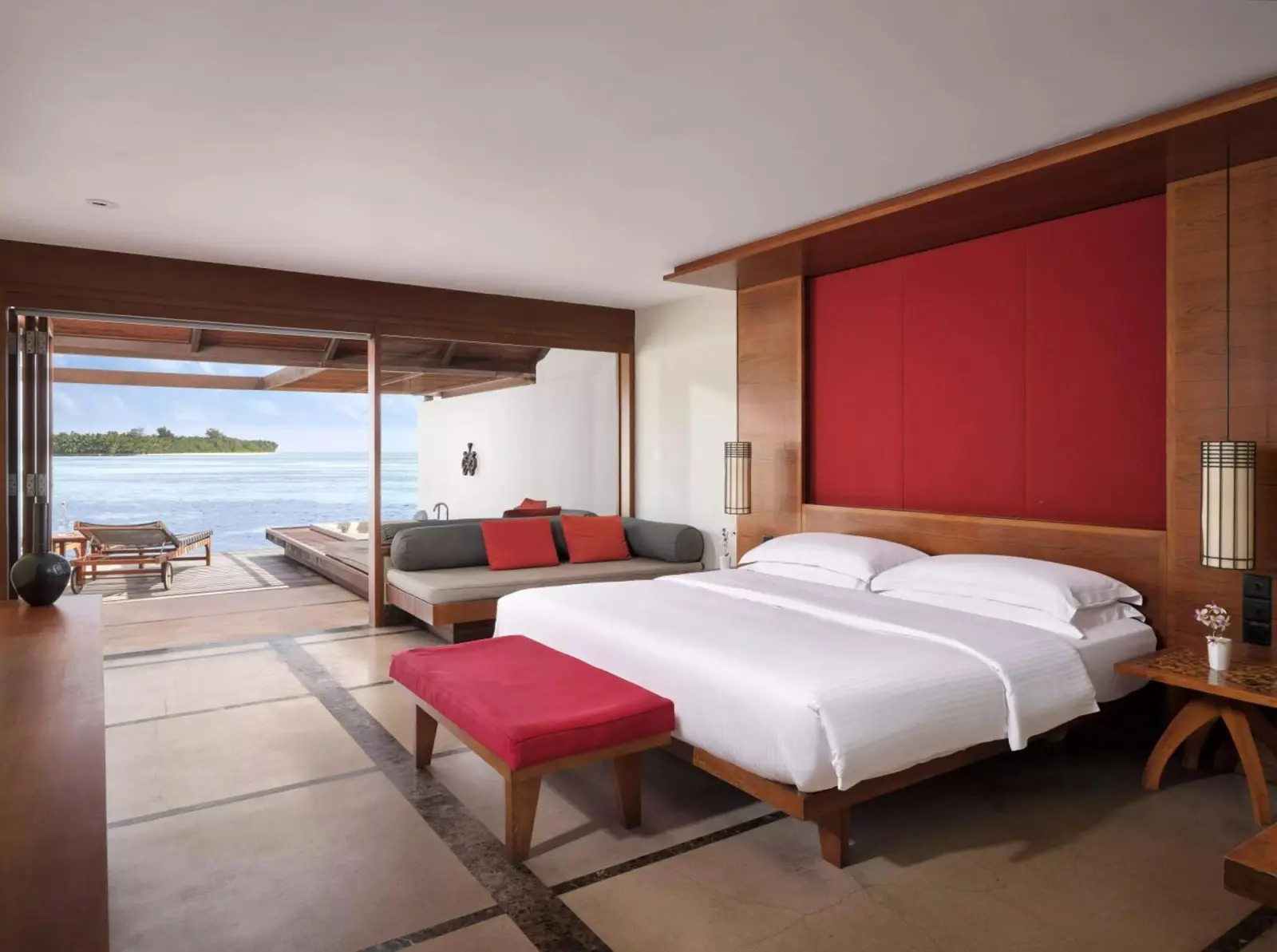 Luxury suite at Villa Nautica Paradise Island Resort in Villingili