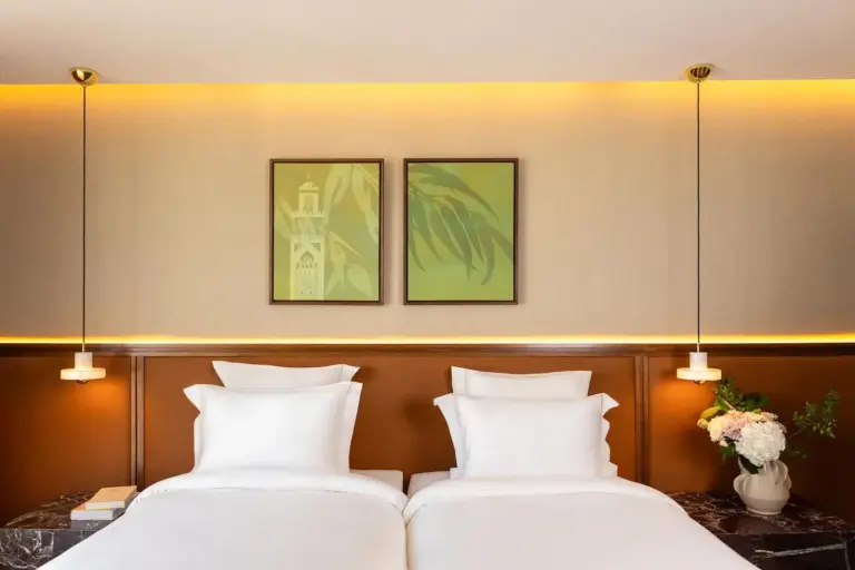 Bedroom at Villa Sahrai, Casablanca