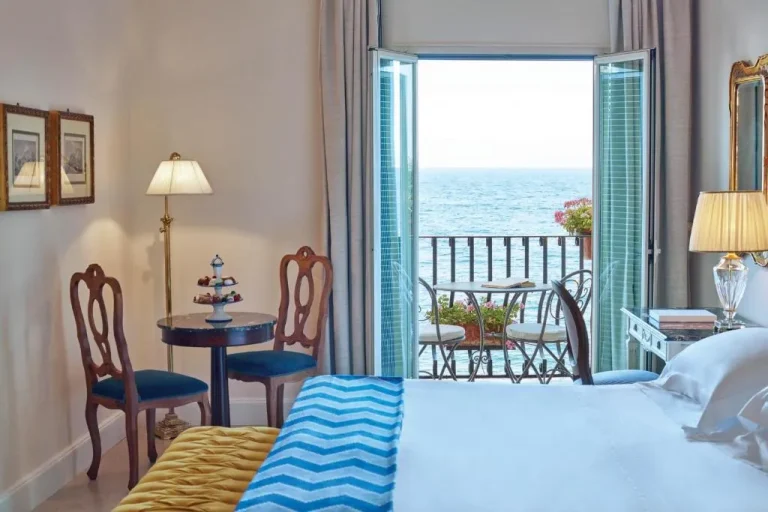 Villa Sant'Andrea, A Belmond Hotel, Taormina Mare sea view room
