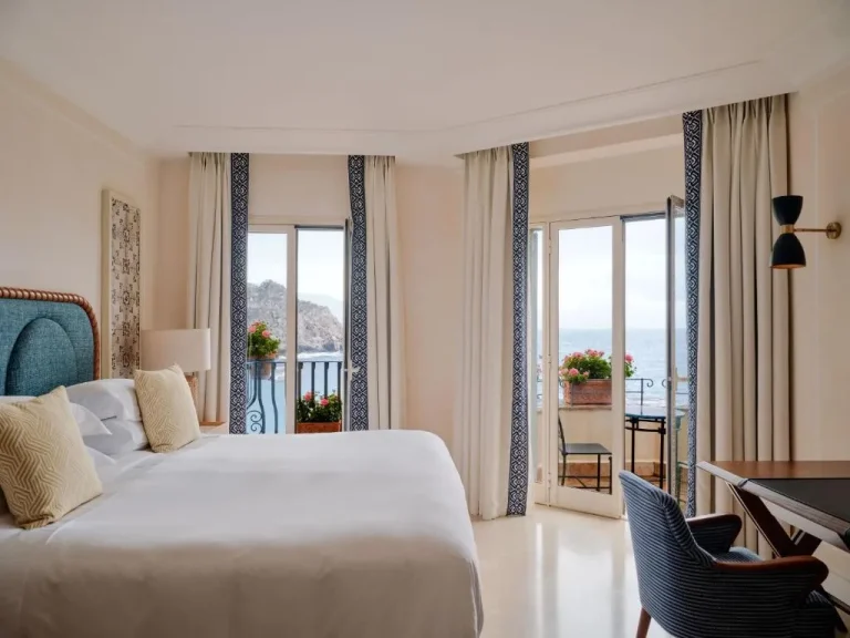 Villa Sant'Andrea, A Belmond Hotel, Taormina Mare spacious guest room