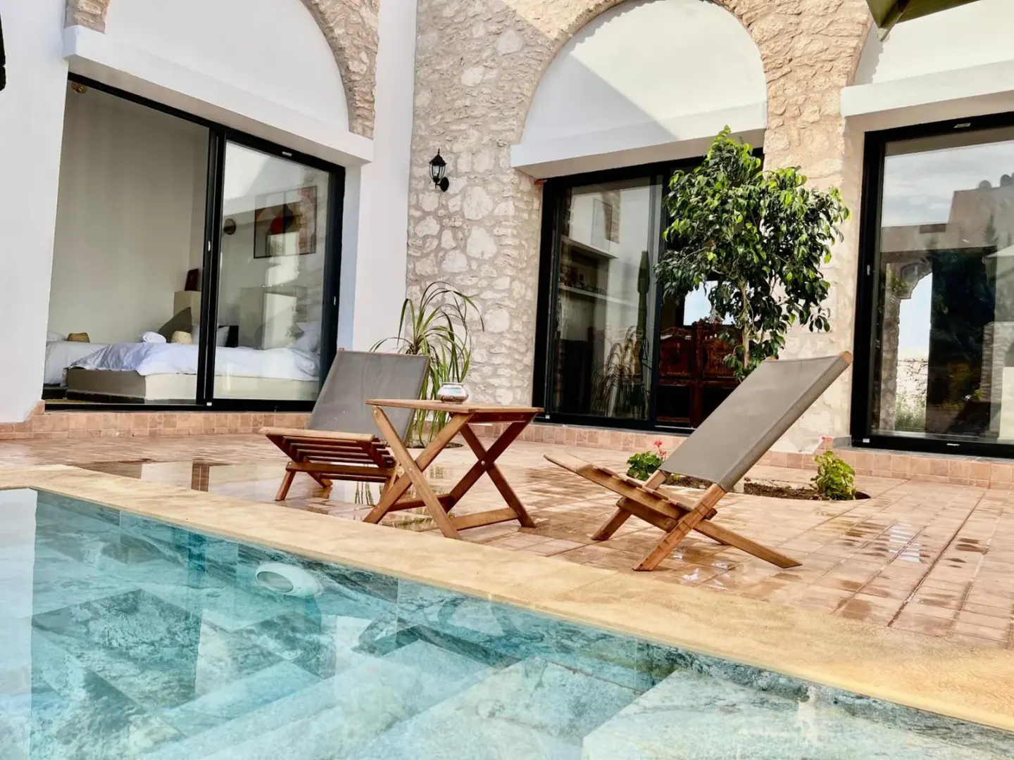 Poolside Relaxation