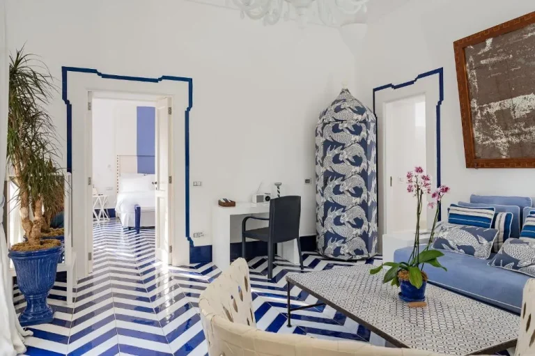 Salon charmant à Villa Treville