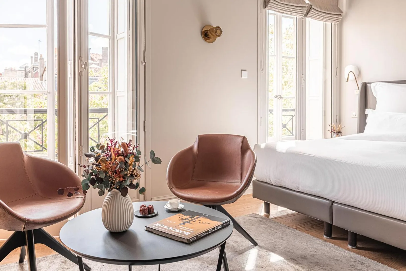 Espace de vie élégant aux Villas Foch Boutique Hotel & Spa Bordeaux