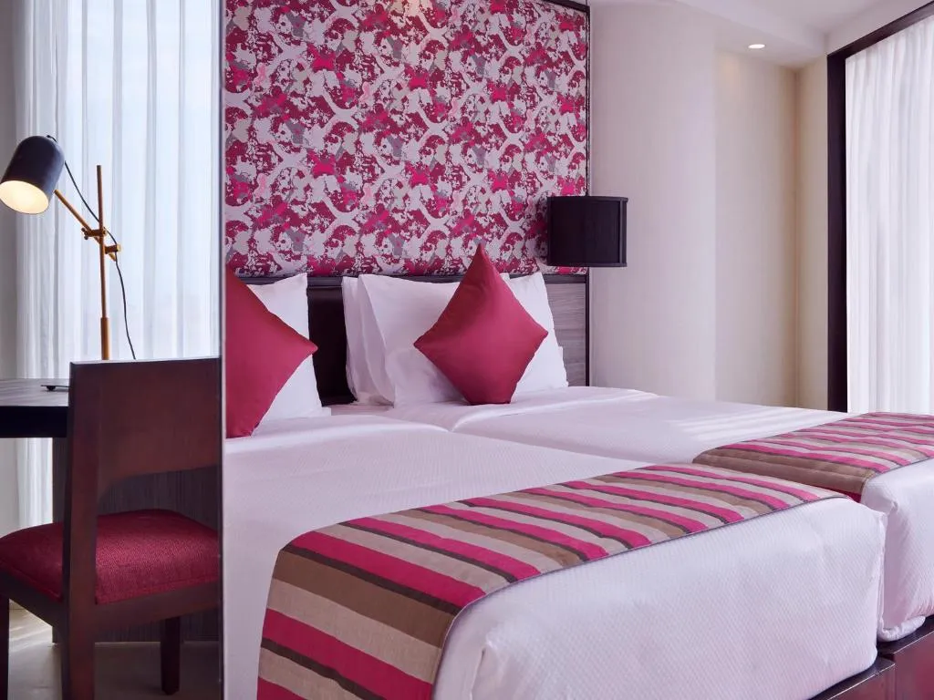 Deluxe Twin Room im Vivanta Kathmandu Hotel in Kathmandu