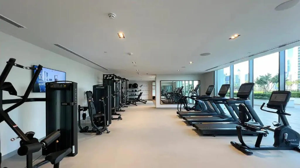 State-of-the-art gym at Vogue Vacation Homes