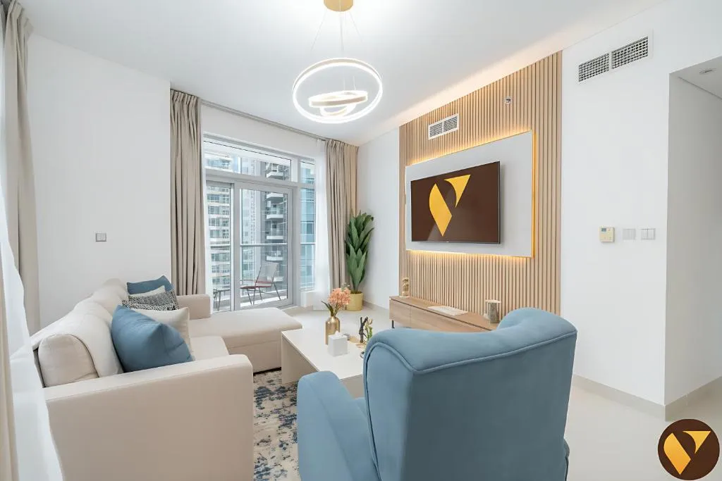 Vogue Vacation Homes stylish living room with modern decor